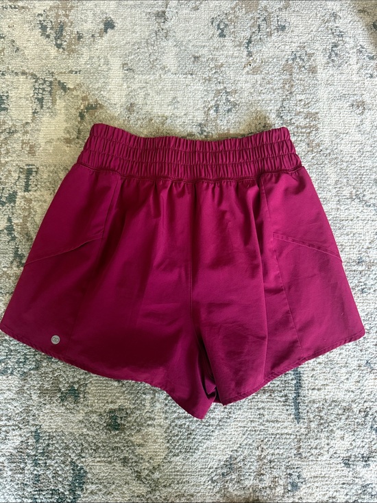 Calia Pants - Calia Athletic Shorts in Deep Berry